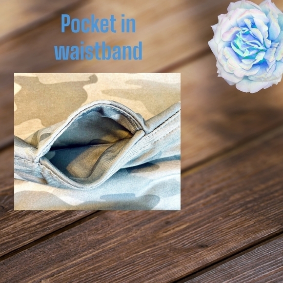 KYODAN light grey camo leggings Athletic Yoga size Small - Picture 11 of 11